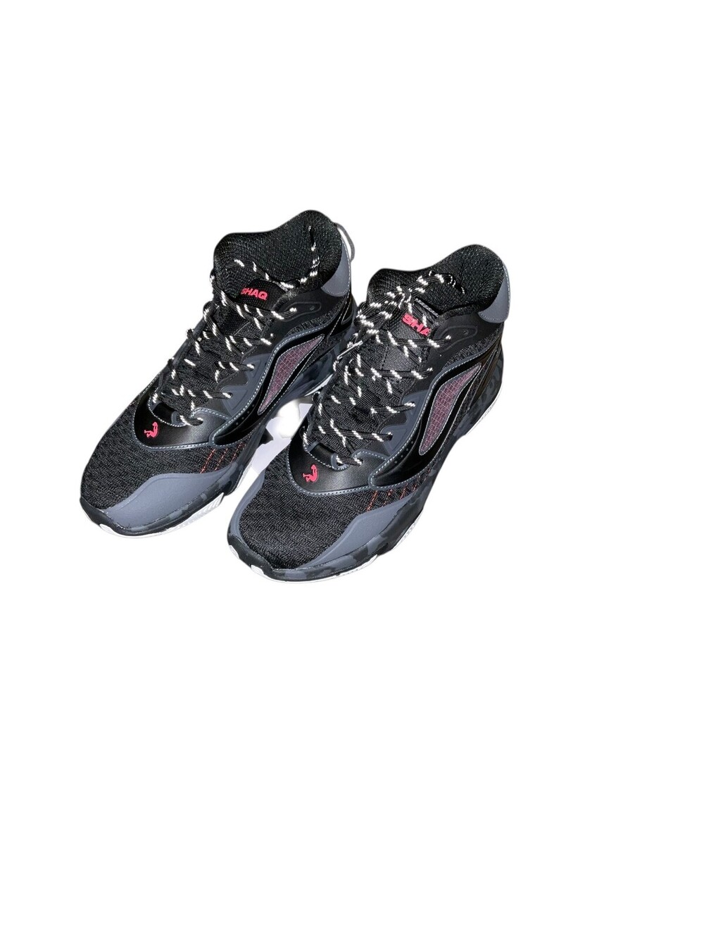 Shaq Speed Demon 2.0 Size 10 Basketball Shoes Black, White, And Red. Brand New